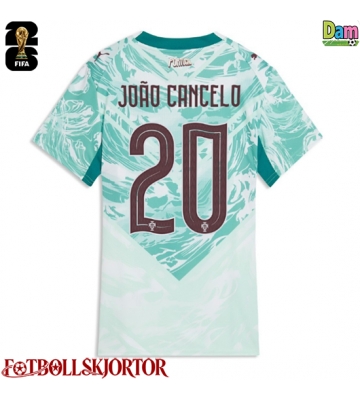 Portugal Joao Cancelo #20 Bortatröja Dam VM 2026 Kortärmad